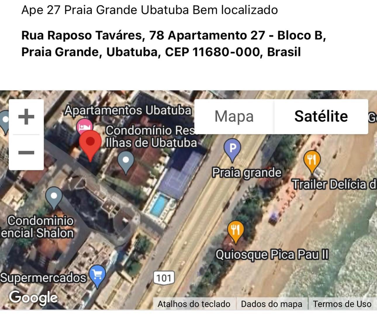 Ape 27 Praia Grande Ubatuba Bem Localizado 외부 사진